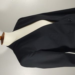 Blazer: One Button Black Blazer